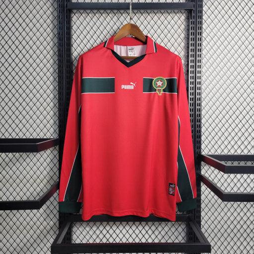 Maillot Maroc Retro 98 Manches Longues - vue 1