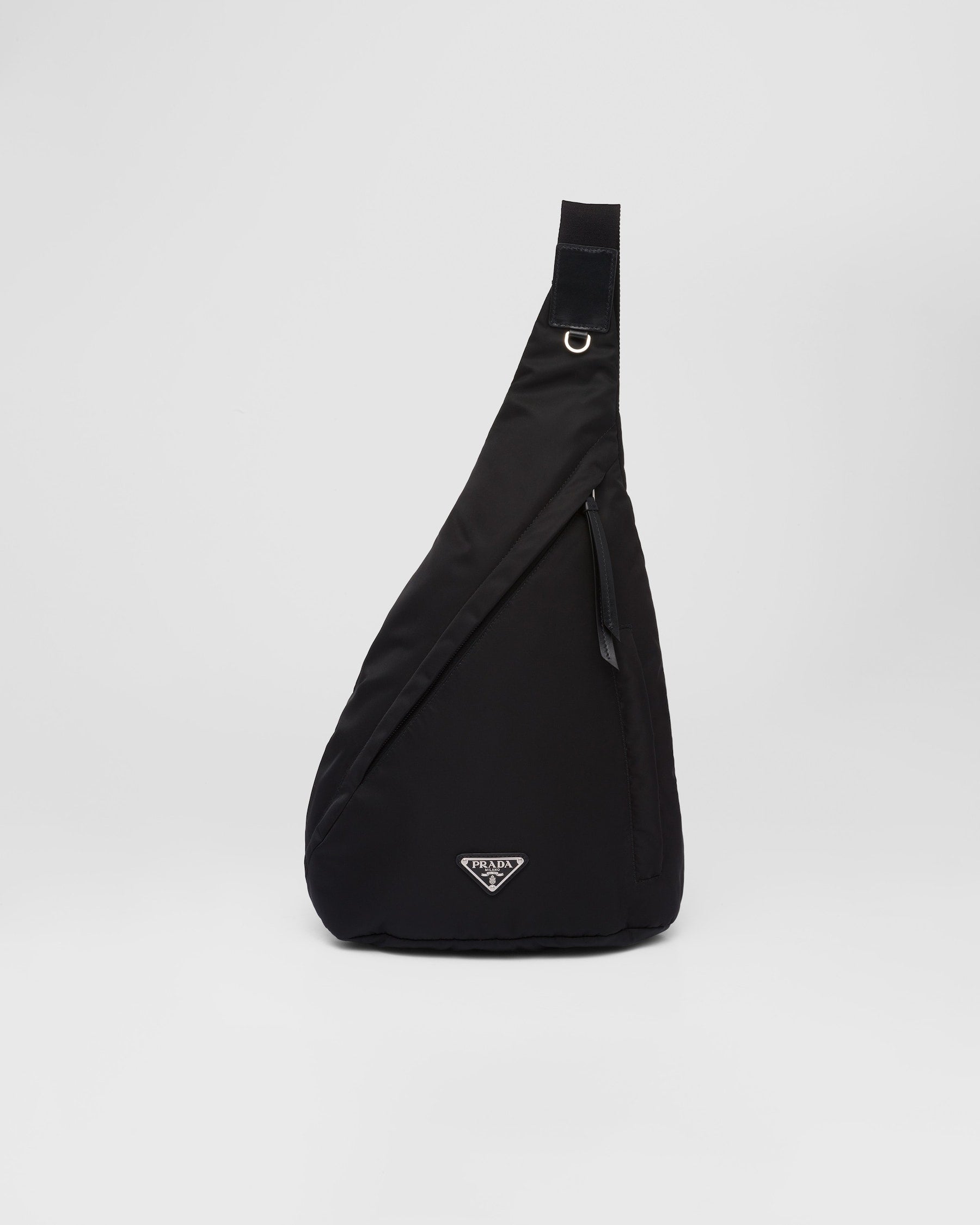 PR-DA2 Sac à dos en Re-Nylon et cuir v1 - vue 1