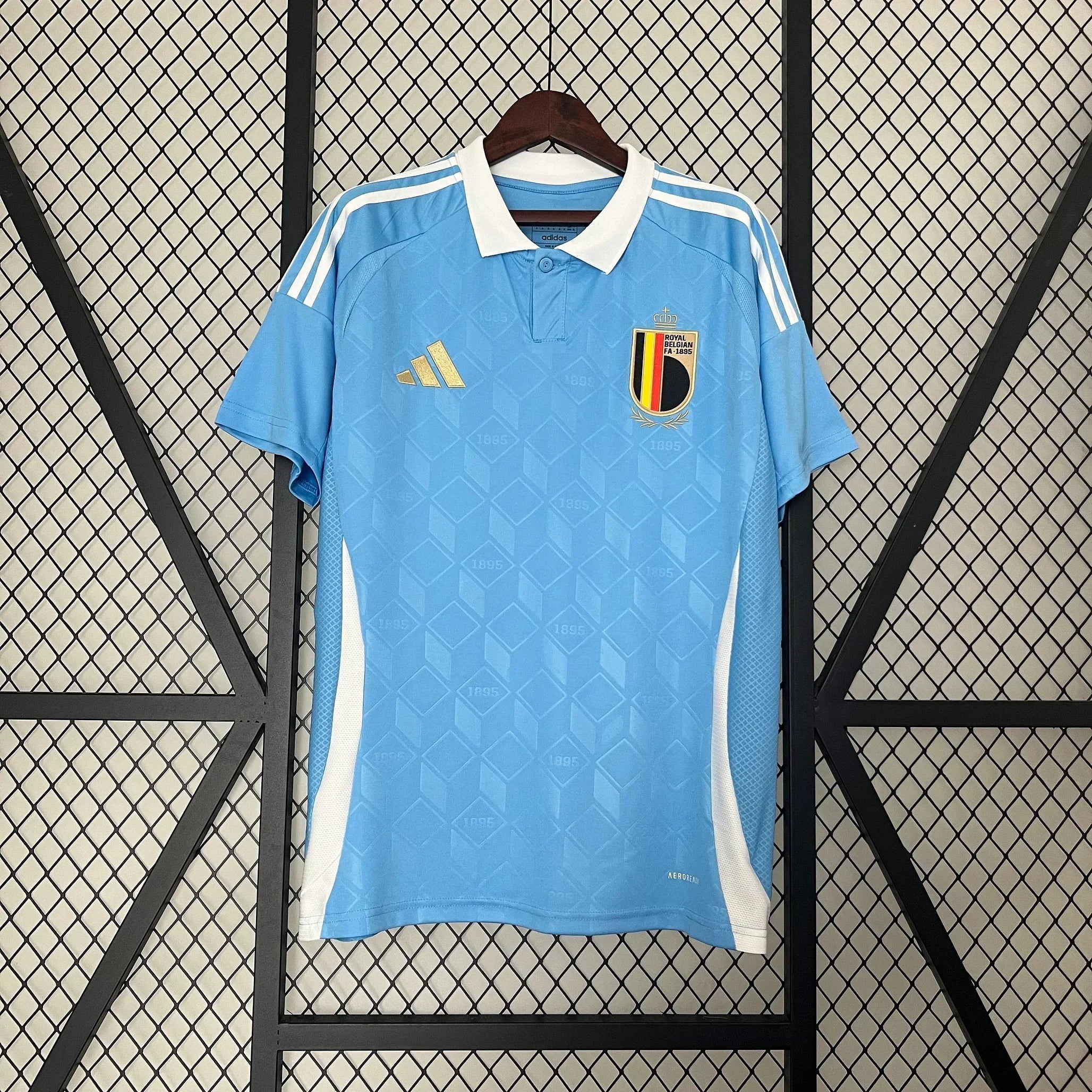 Maillot Belgique foot extérieur 2024 2025 EURO2024 - vue 1