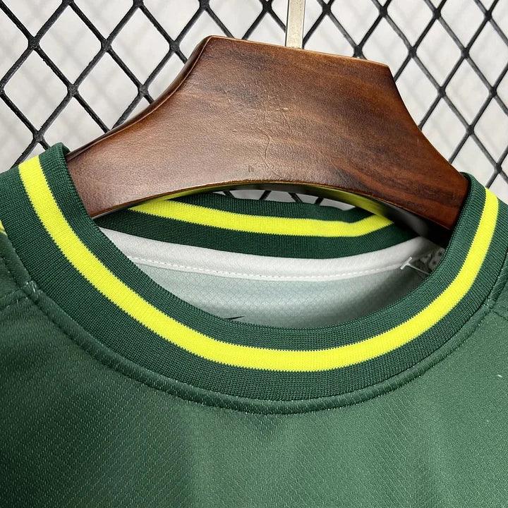 Maillot Brésil Concept Vert Jaune Aigle 2024-25 - vue 4