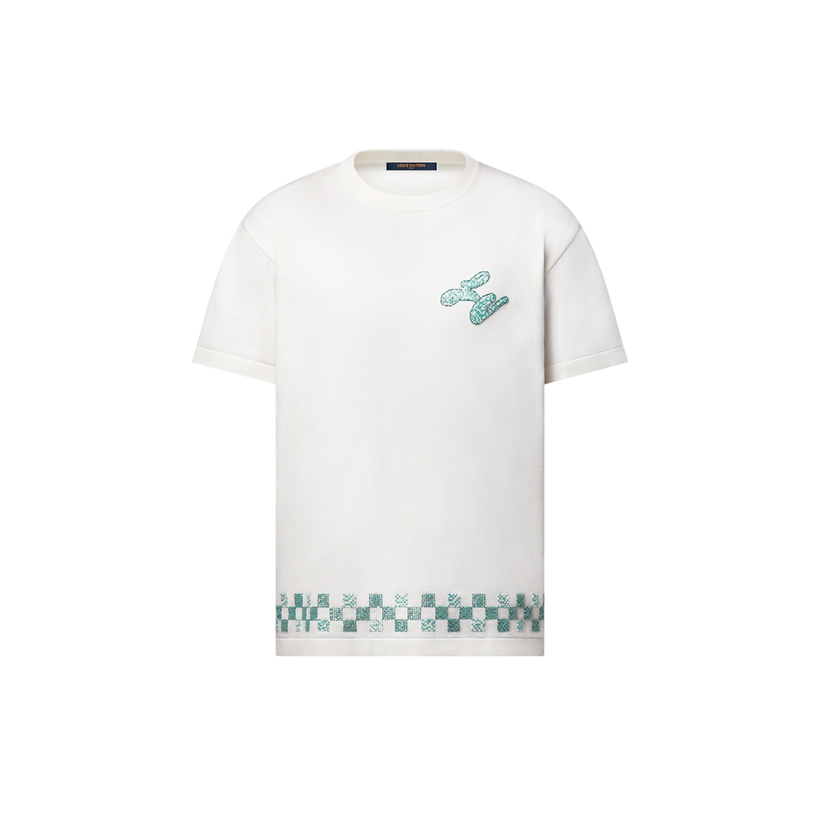 LV-TN T-Shirt Manches Courtes Ornémenté - vue 1