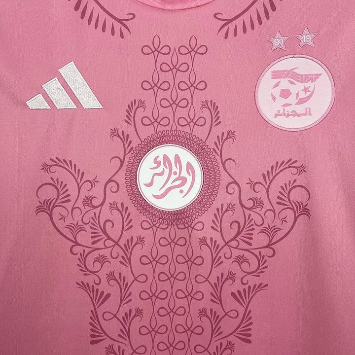 Maillot Algérie foot rose 2025 2026 - vue 2