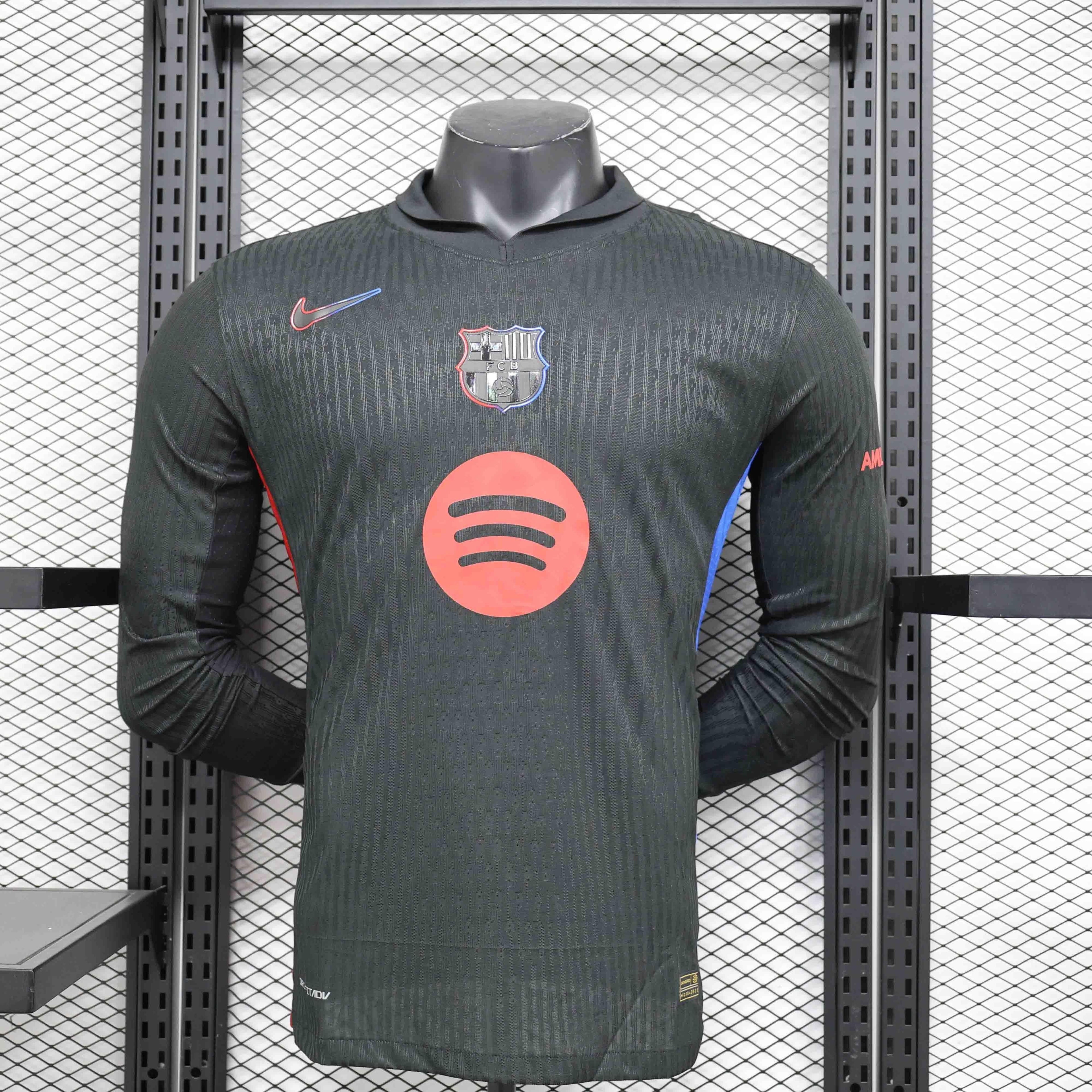 Maillot FC Barcelone extérieur manches longues 2024-25 - vue 1