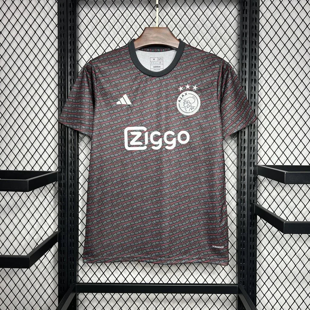 Maillot AJAX Amsterdam foot Prématch 2024 2025 - vue 1