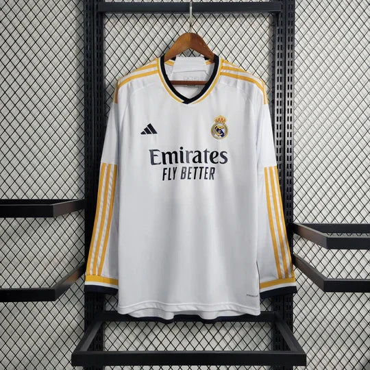 Maillot Real Madrid 2023 2024 manches longues - vue 1
