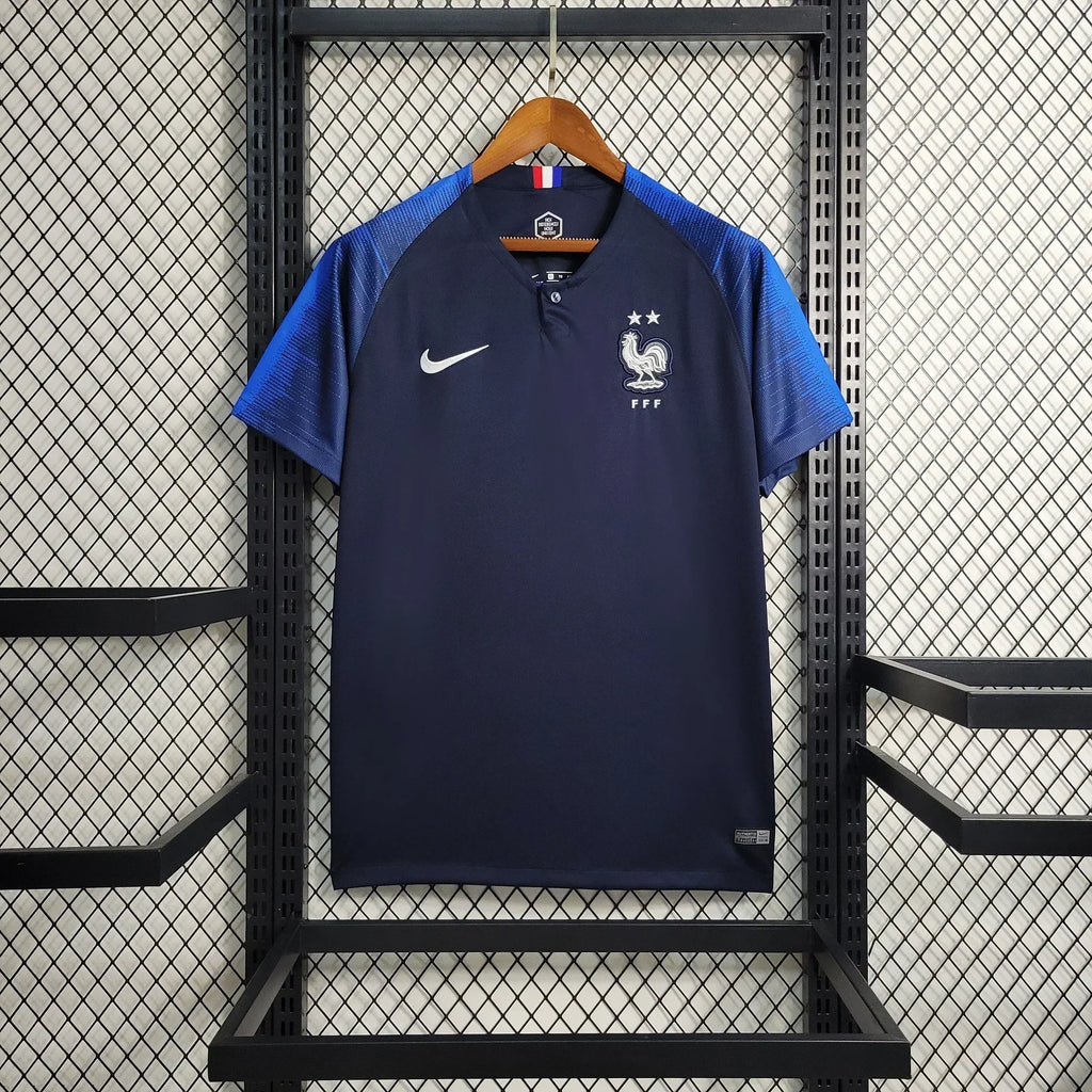 Maillot Équipe de France maillot retro 2018 - vue 1