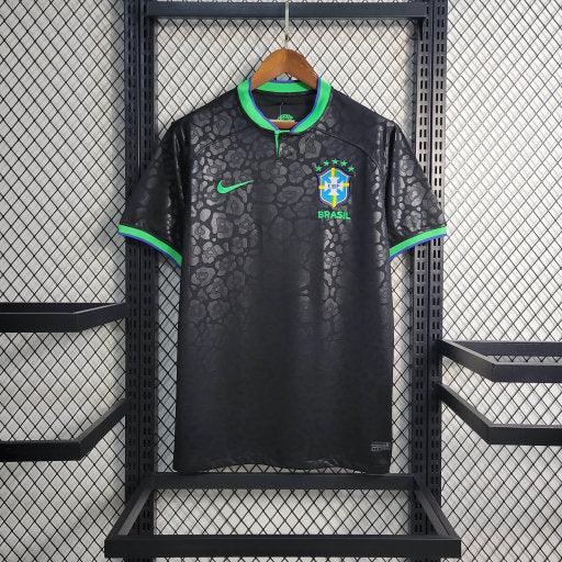 Maillot 22/23 Brésil Leopard Noir - vue 1