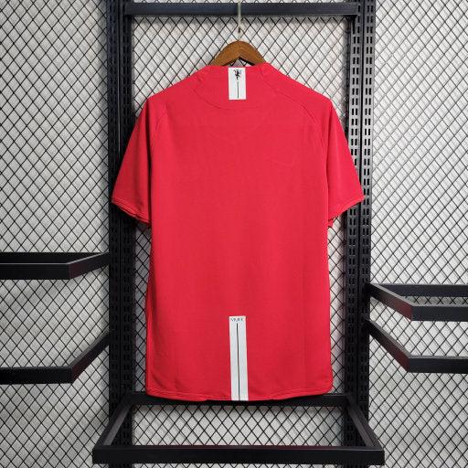 Maillot Rétro Manchester United Domicile 2007-08 - vue 2