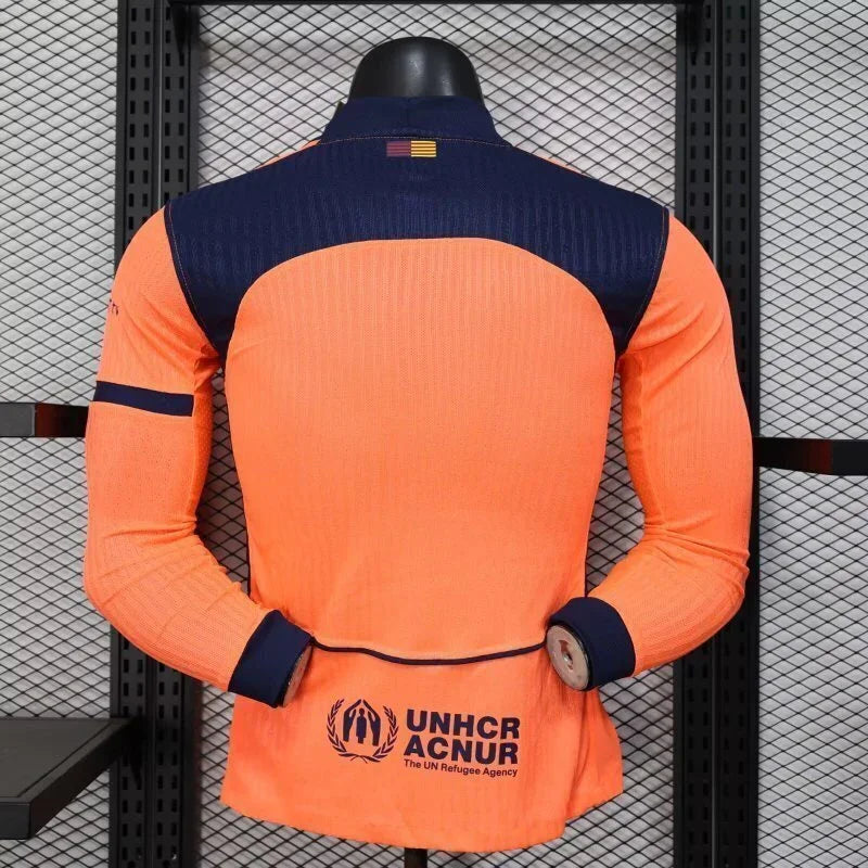Maillot FC Barcelone manches longues 2025-26 v2 - vue 2