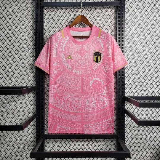 Maillot Italie 2024 Édition Spéciale Rose - vue 1