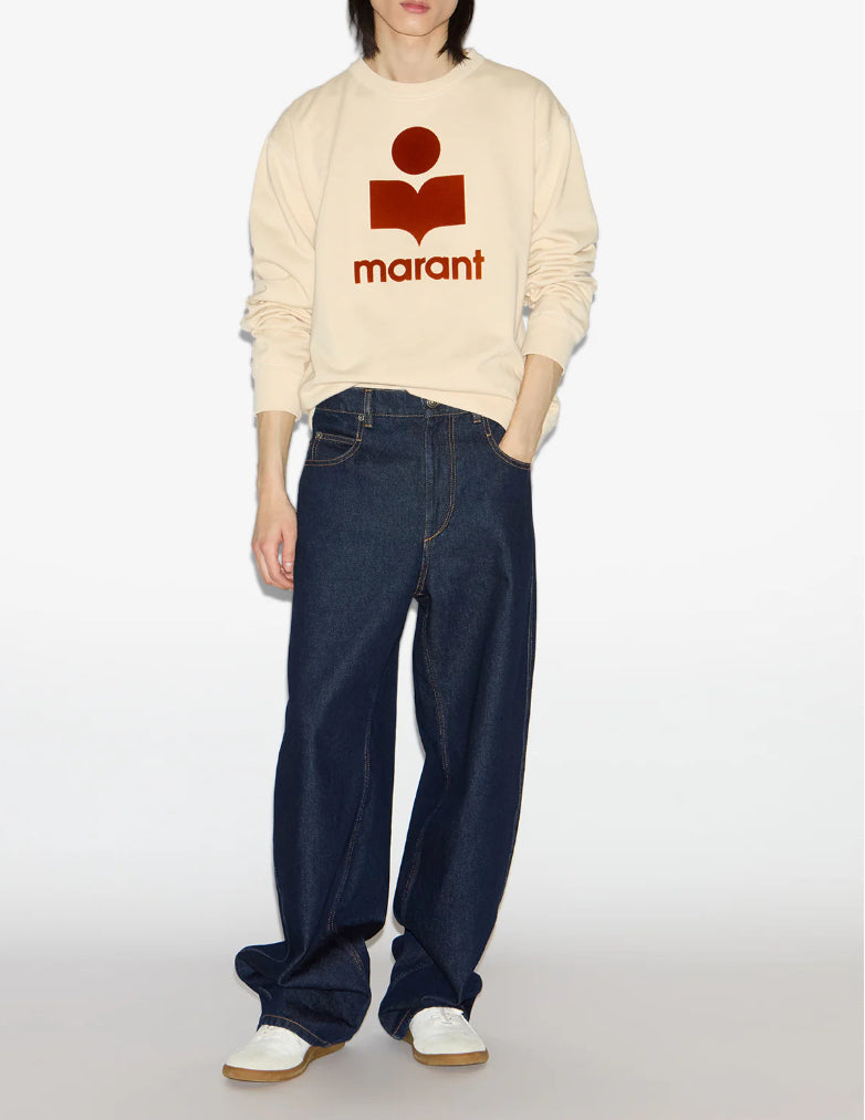 IS-MRT2 Sweat Beige & Red - vue 2