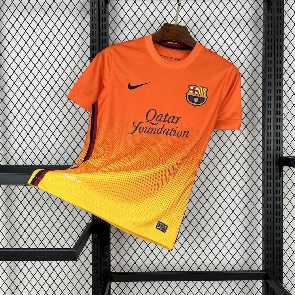 Maillot foot FC Barcelone 2012 2013 retro - vue 1
