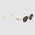 Lunettes de soleil ovales v1 - vue 1