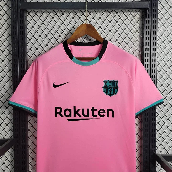 Maillot FC Barcelone 2020 2021 Rose - vue 4
