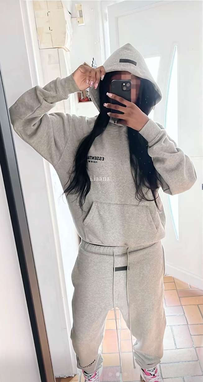 Ensemble Survêtement Streetwear Dark Oatmeal SS22 – Hoodie & Jogging Premium