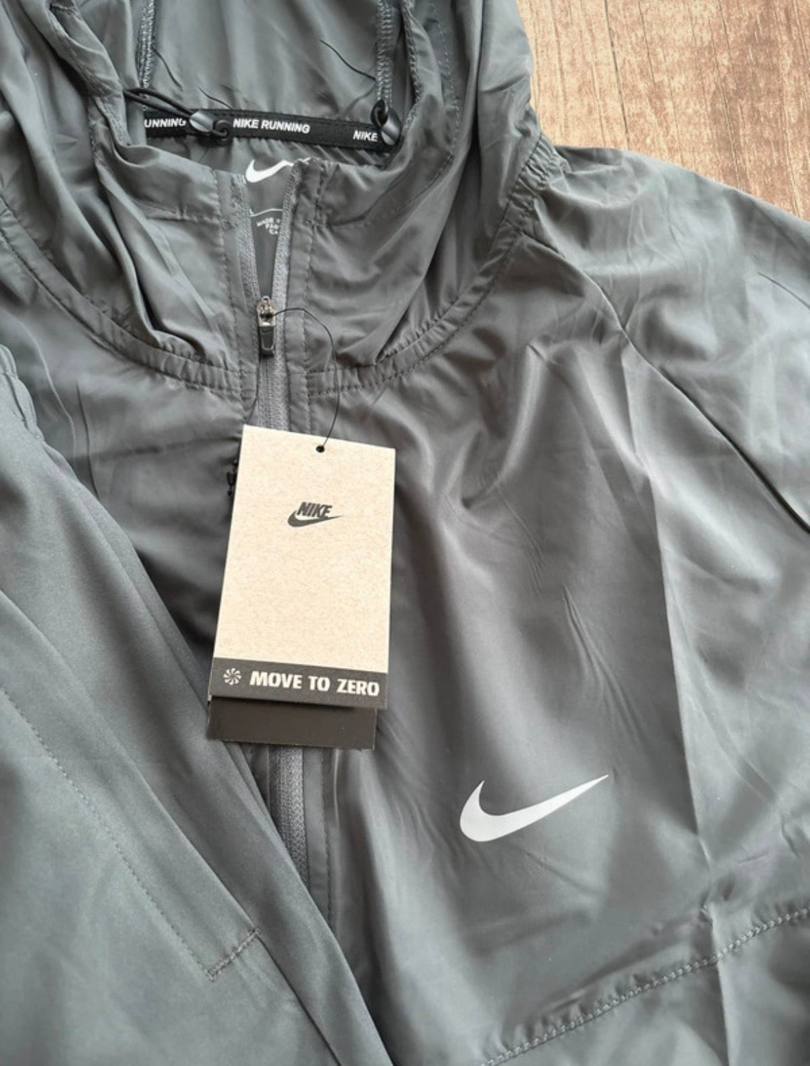 Ensemble NK RUNNING Gris - vue 5