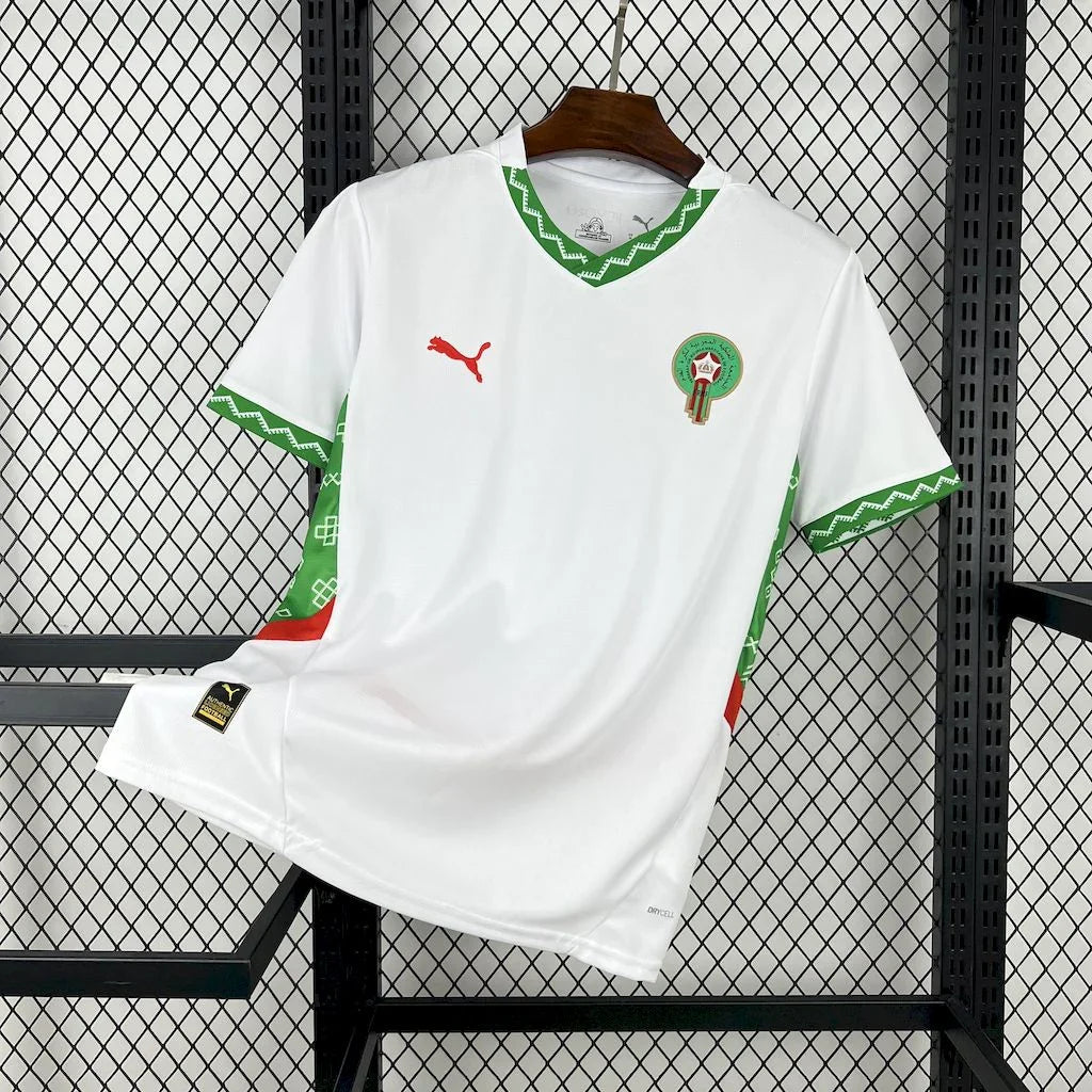 Maillot Maroc Extérieur Blanc CAN 2025-26 - vue 1