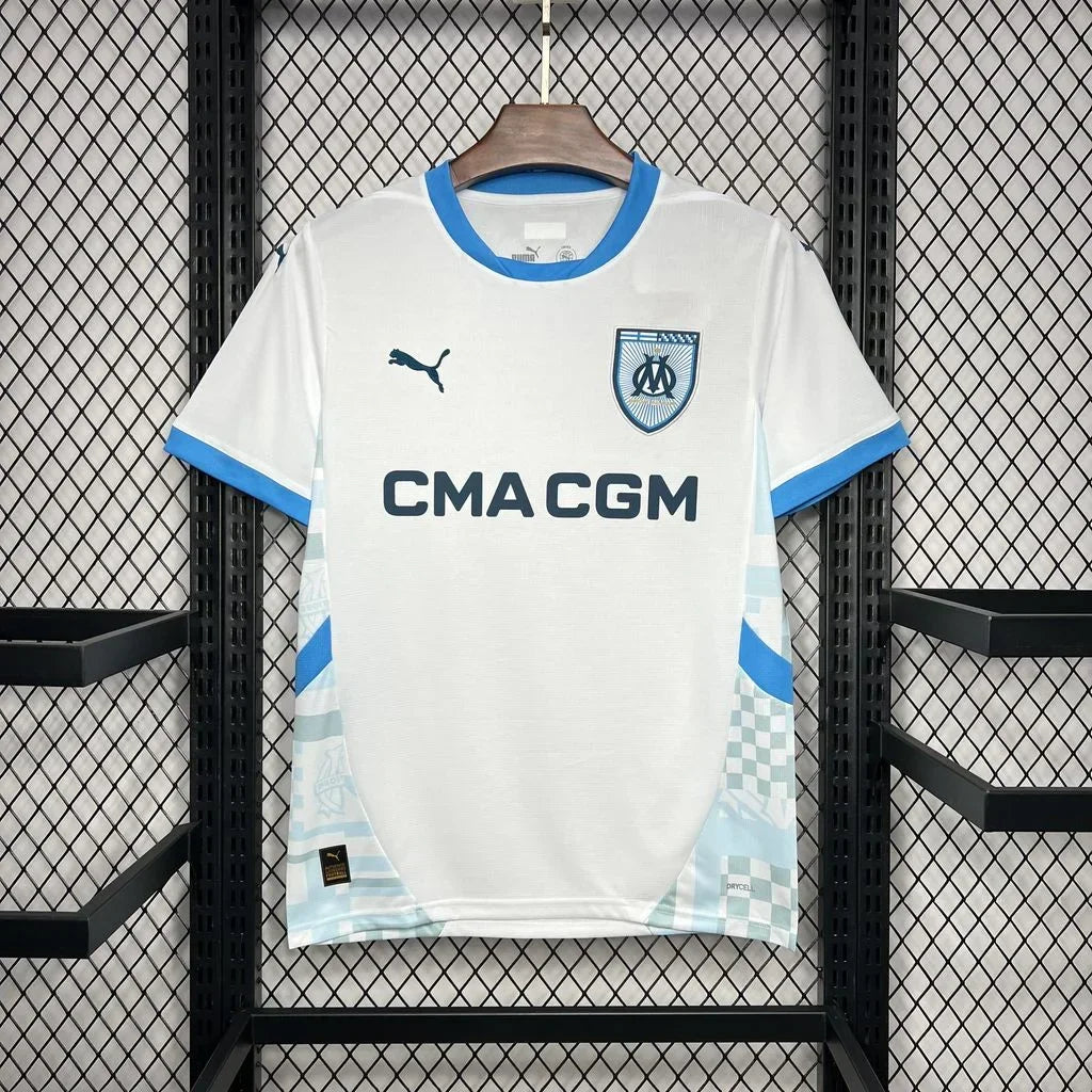 Maillot Olympique de Marseille saison 2024-25 - vue 1