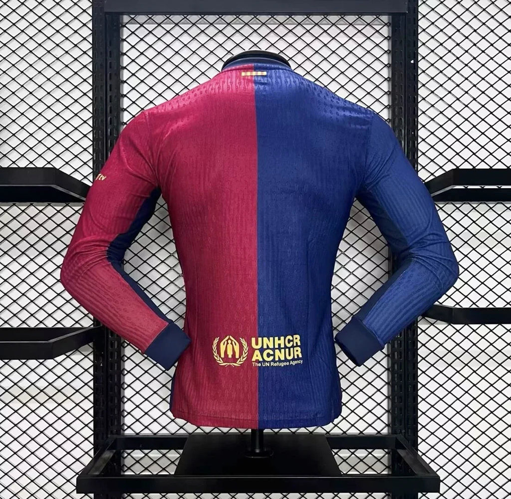 Maillot 24-25 Barcelone Manche Longue v1 - vue 3