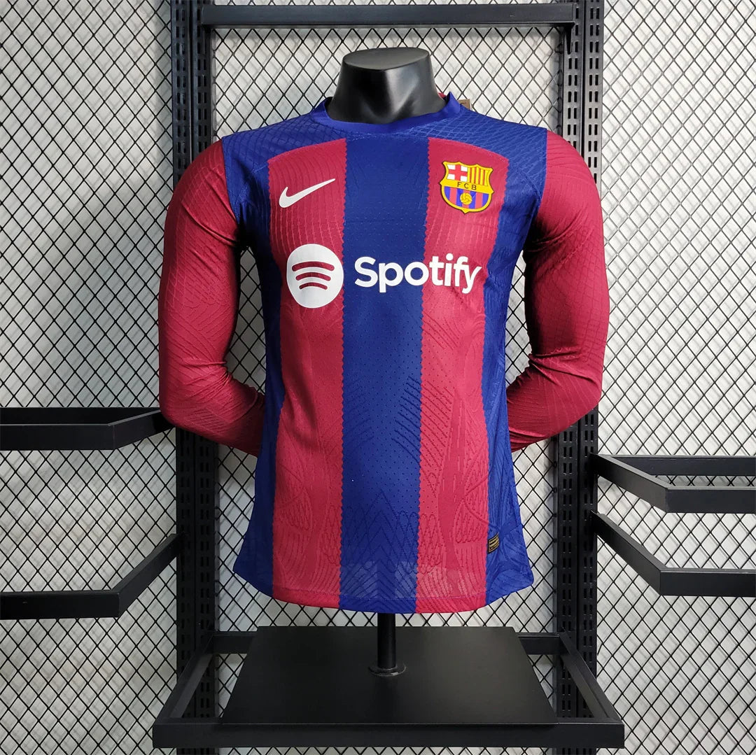 Maillot FC Barcelone manches longues 2023-24 - vue 1