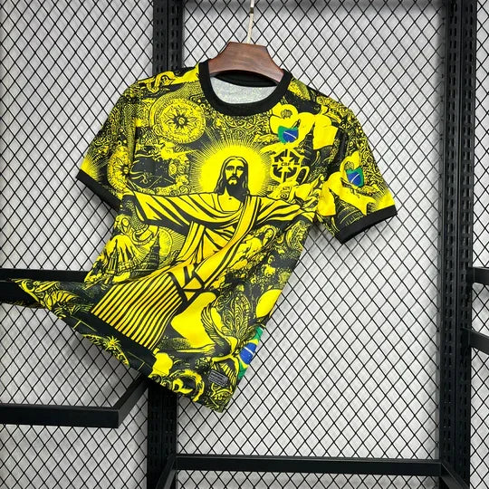 Maillot Brésil Concept 2024 Jaune - vue 2
