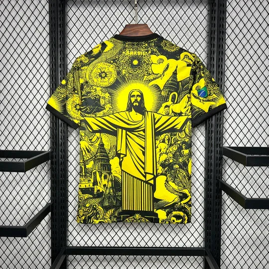 Maillot Brésil Concept 2024 Jaune - vue 6