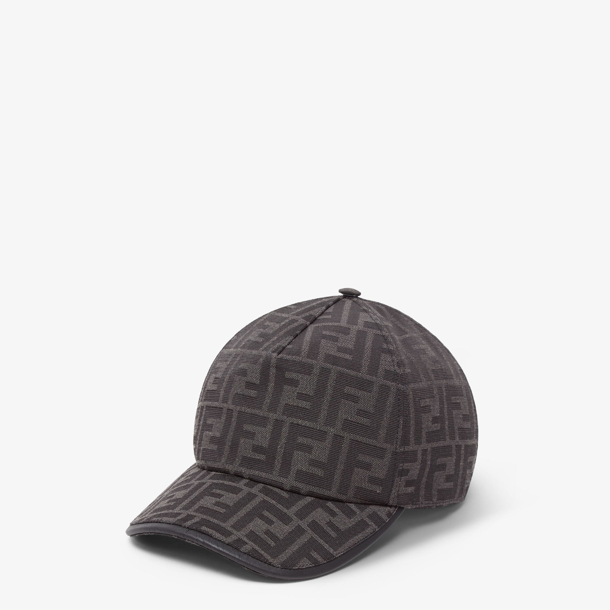 FD Casquette de baseball en tissu jacquard FF noir