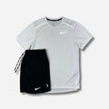 NK RUNNING Ensemble short/t-shirt running Blanc