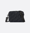 DR2 Pochette zippée à bandoulière Noir - vue 1
