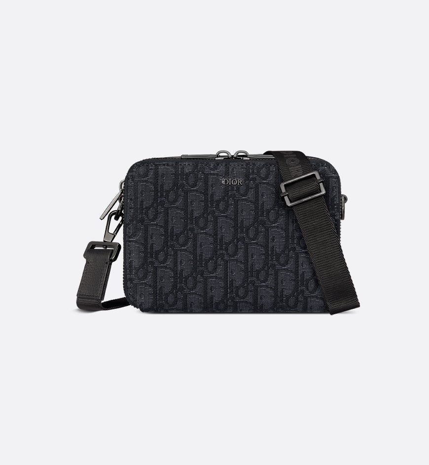 DR2 Pochette zippée à bandoulière Noir - vue 1