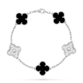 Van Cleef - Vintage Alhambra 5 motifs Onyx