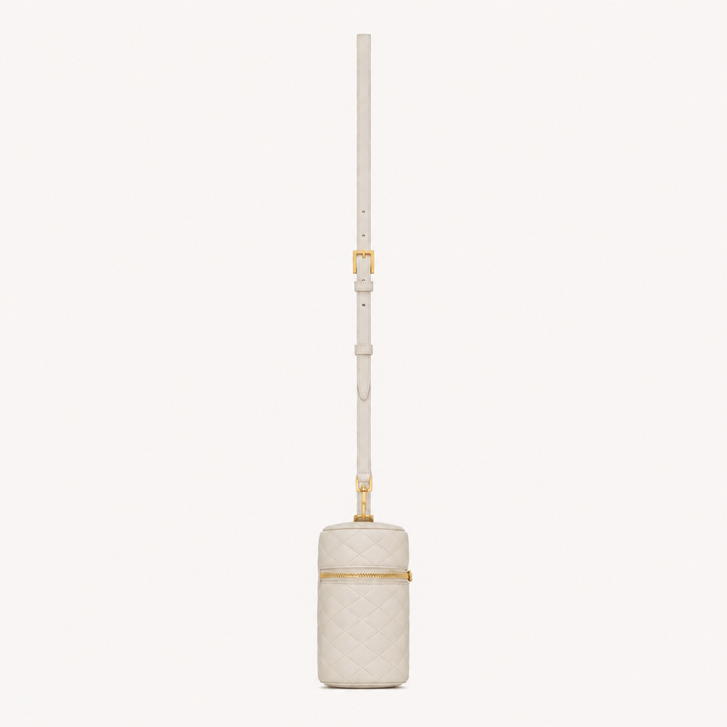 Saint Laurent Large Gaby Vanity Bag Blanc