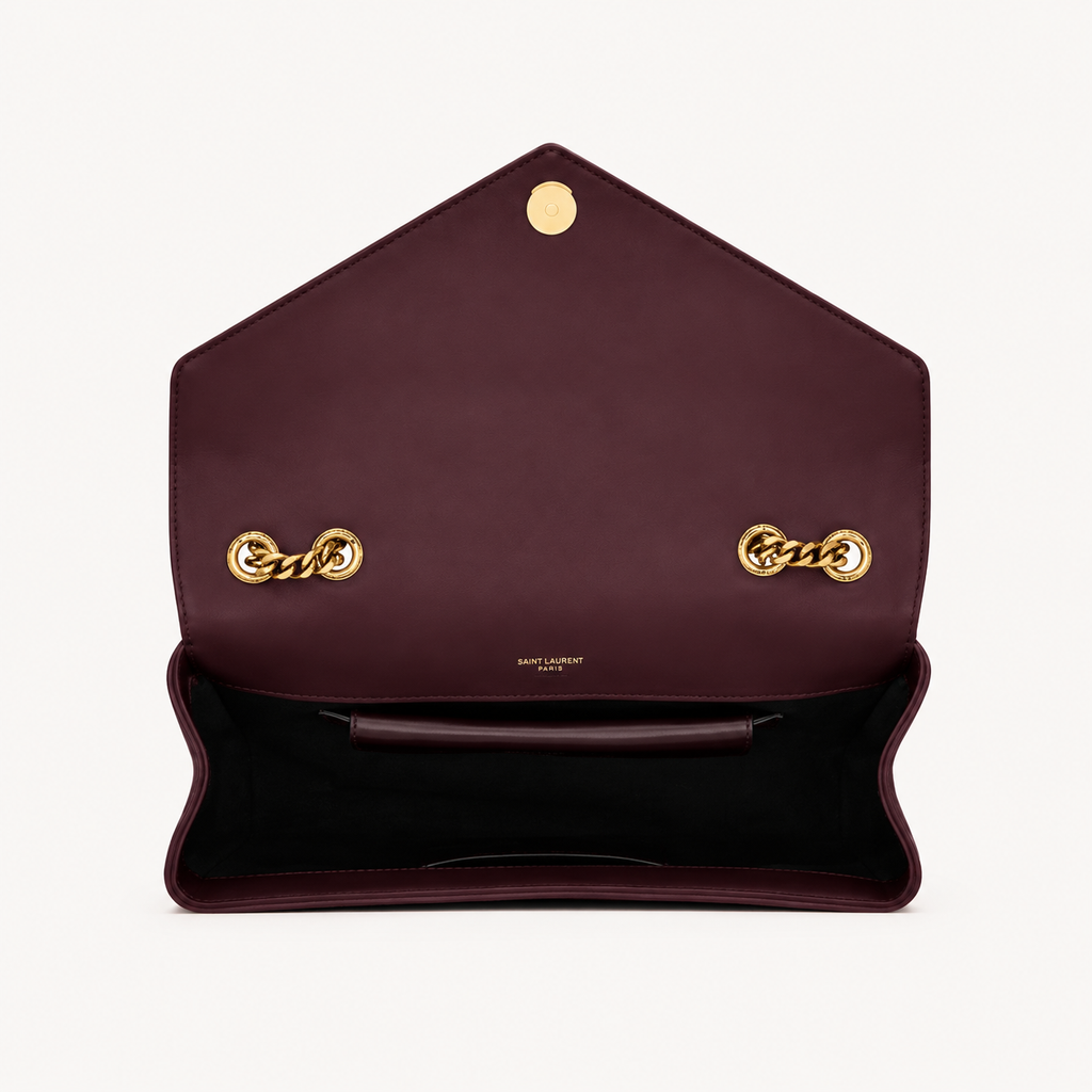 Saint Laurent Sac Loulou Small Matelassé Noir
