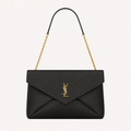 Saint Laurent Sac Cassandre Large à Chaîne Noir