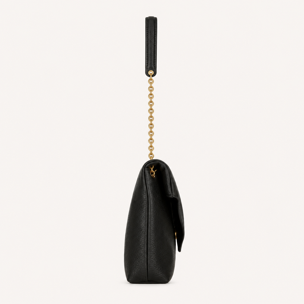 Saint Laurent Sac Cassandre Large à Chaîne Noir
