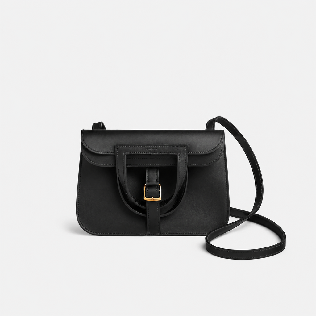 Hermès Sac Halzan Mini Noir
