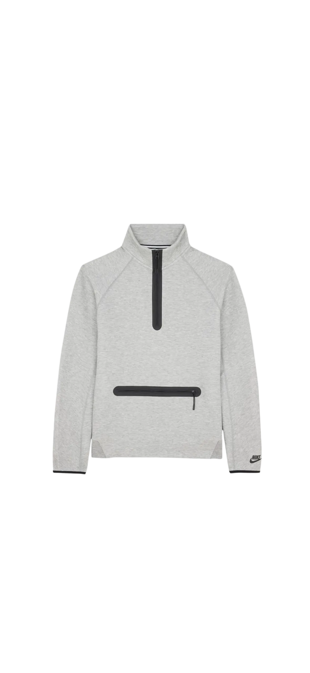 NK - Tech Fleece - Sweat à col zippé - Blanc