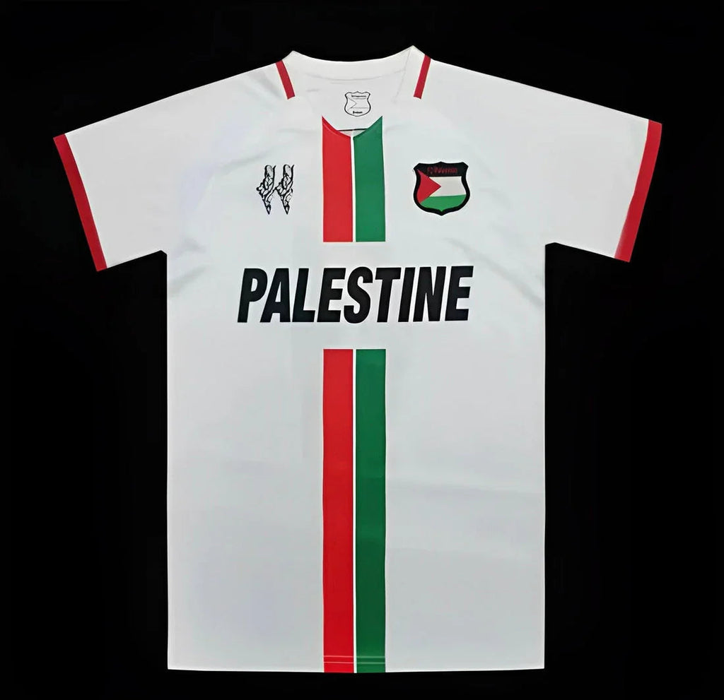 Maillots Palestine ÉDITION SPÉCIALE BLANC 2023 2024 - vue 1