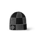 LTV Bonnet et Écharpe Damier Heritage Noir