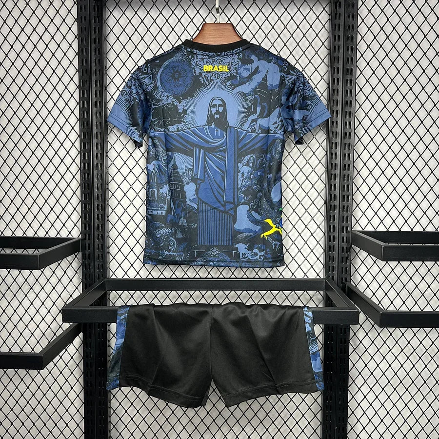 Kits enfant Brésil x Jesus Christ Domicile Junior Enfant 2024-2025 - vue 2