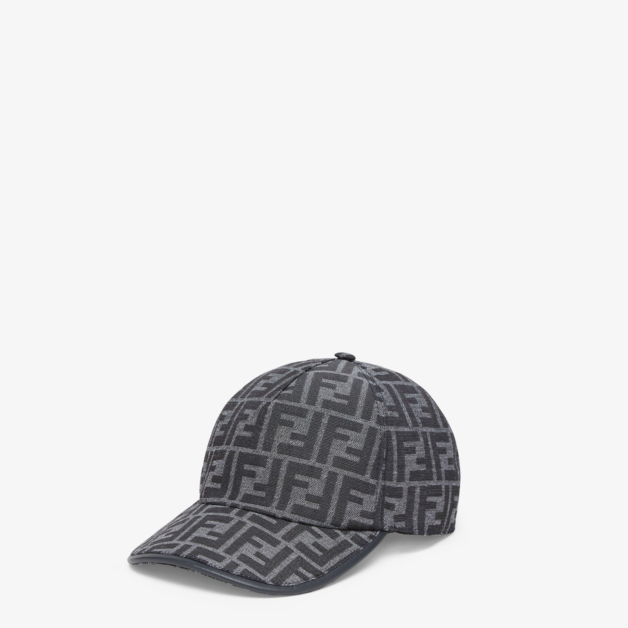 FD Casquette de baseball en tissu jacquard FF bleu