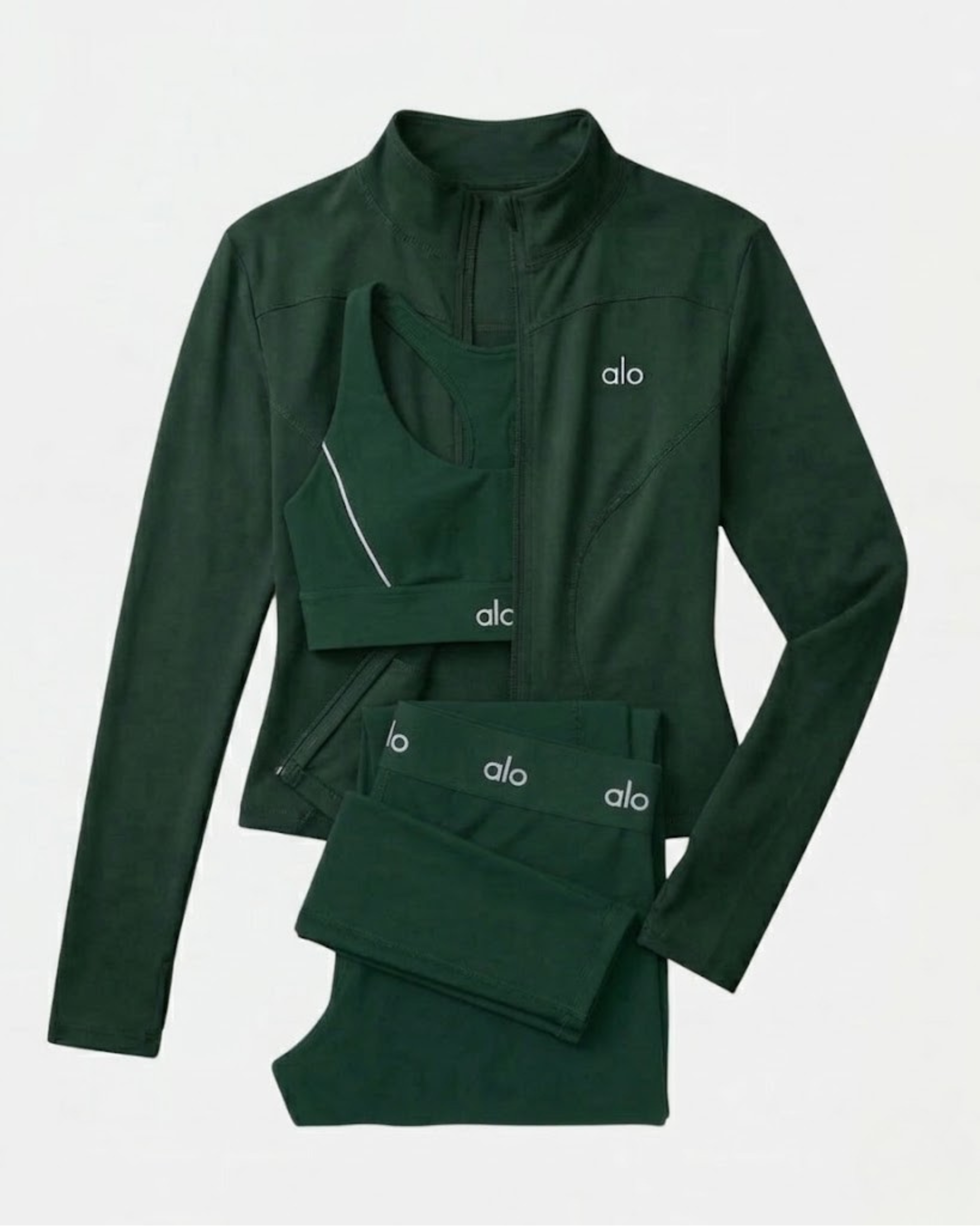 AL-YG Ensemble complet Suit Up Vert - vue 1