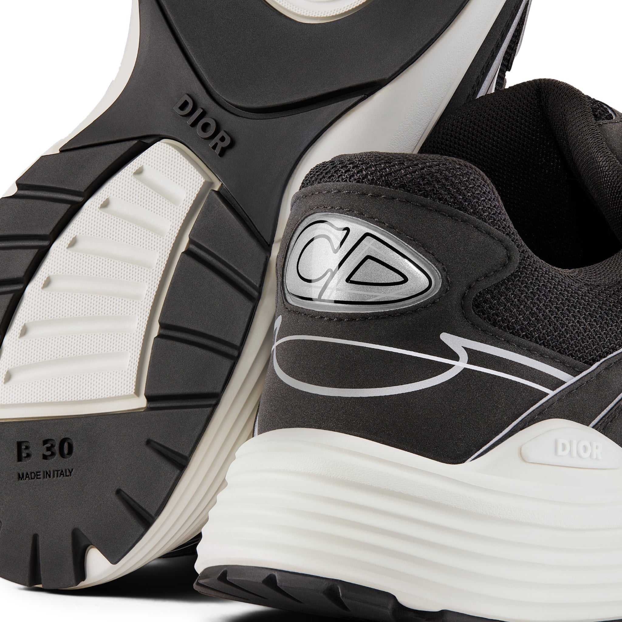 DR B30 Mesh Black White - vue 5
