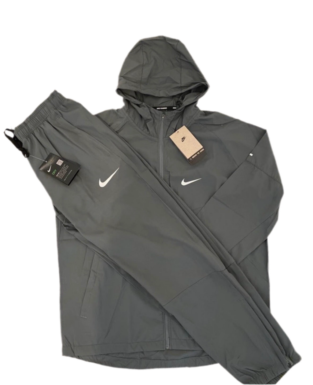 Ensemble NK RUNNING Gris - vue 2