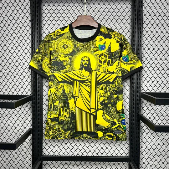 Maillot Brésil Concept 2024 Jaune - vue 1