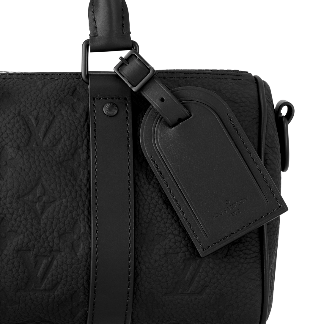 LV-TN2 Sac Keepall Bandoulière 25 Noir Cuir - vue 2