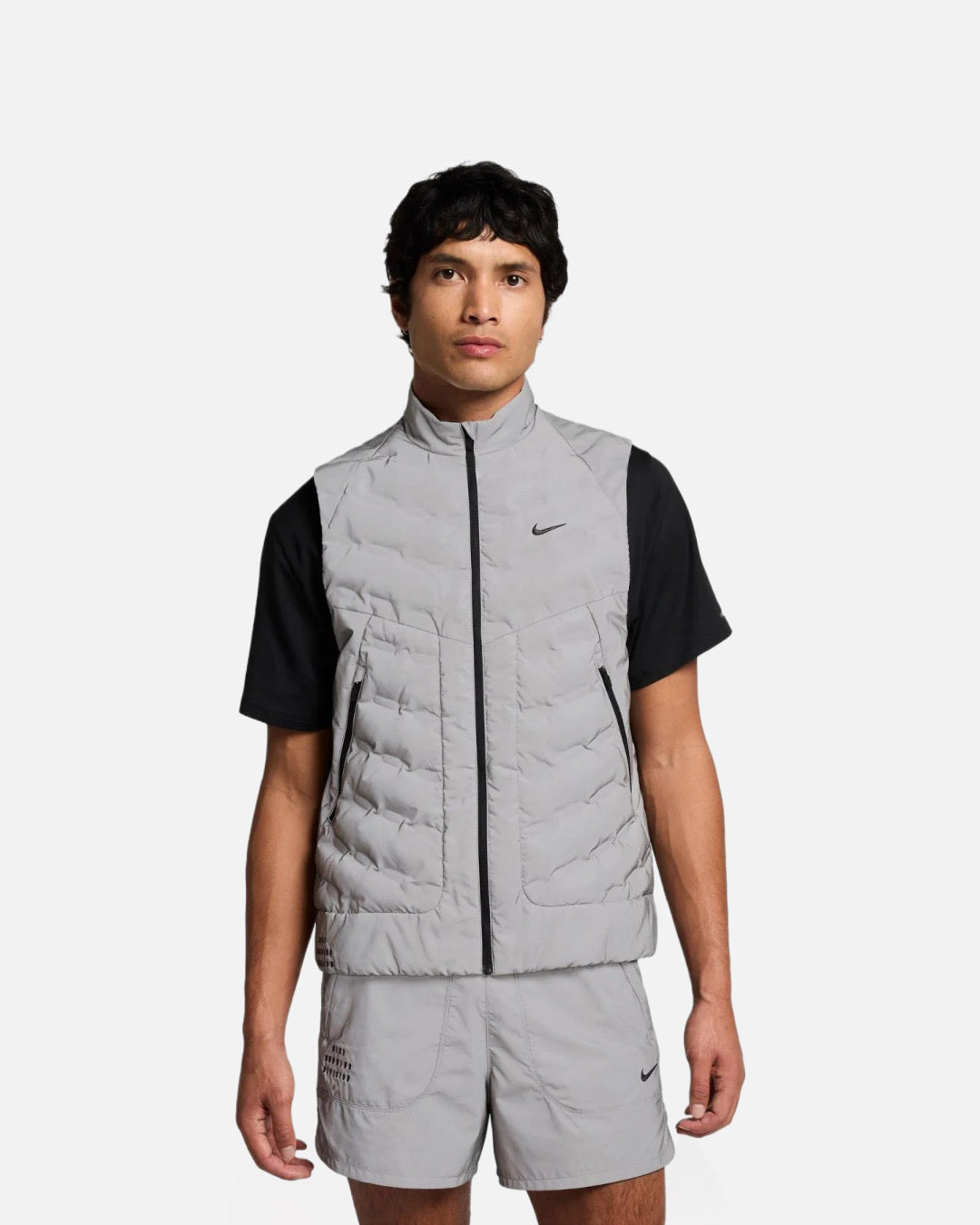 Veste sans manches NK RUNNING running - gris - vue 1