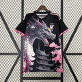 Maillot Japon saison 2023-2024 édition spéciale dragon noir et rose - vue 1