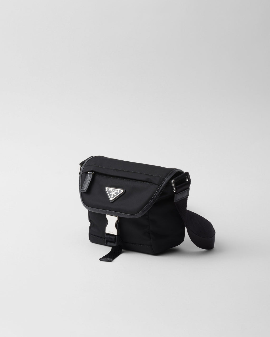 PR-DA2 Sac porté épaule en Re-Nylon et cuir Saffiano v5 - vue 2