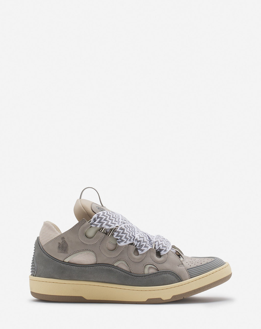 LNVN Curb Leather Gris - vue 1